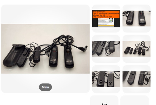 Genuine canon remote switch - genuine,