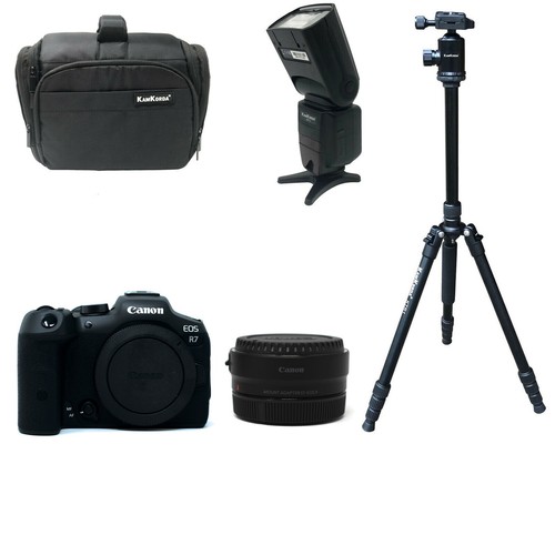 Canon mirrorless digital - r7,