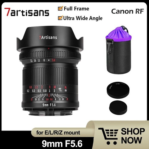 7artisans 9mm full frame - 9mm, f5.6