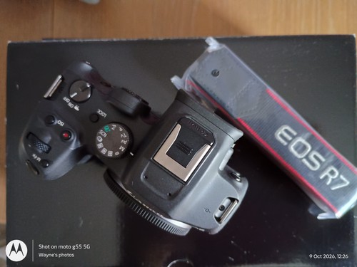 Canon eos mirrorless - r7, camera