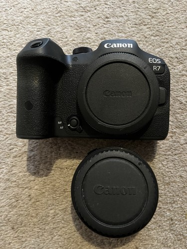 Canon with ef adaptor - r7,